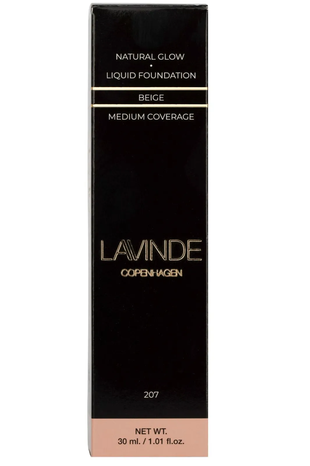 Lavinde Copenhagen Lcnatural Glow Liquid Foundation Beige 207 | Foundation