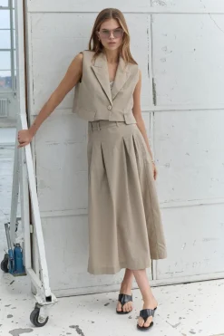 Leilacc Anya Pleat Skirt 44025