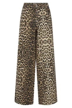 Leocc Denim Panel Long Pant 31236