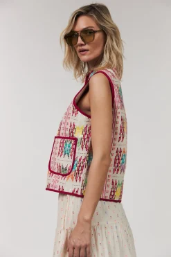 Llcairoll Quilted Vest26155-1040
