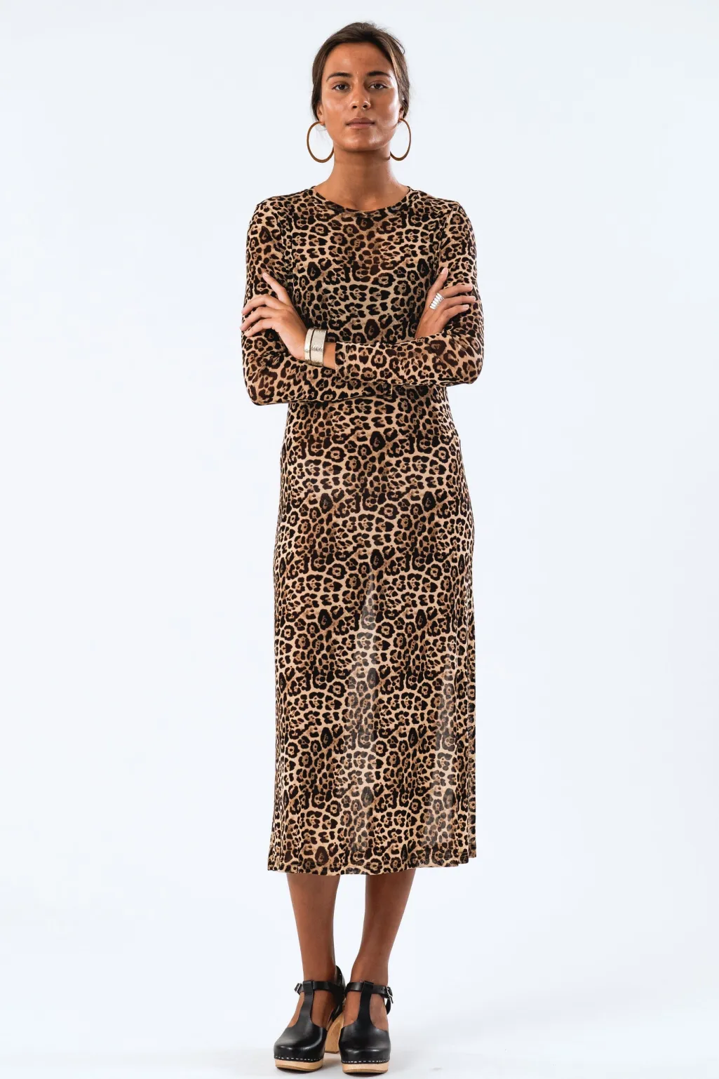 Llloganll Maxi Dress Ls