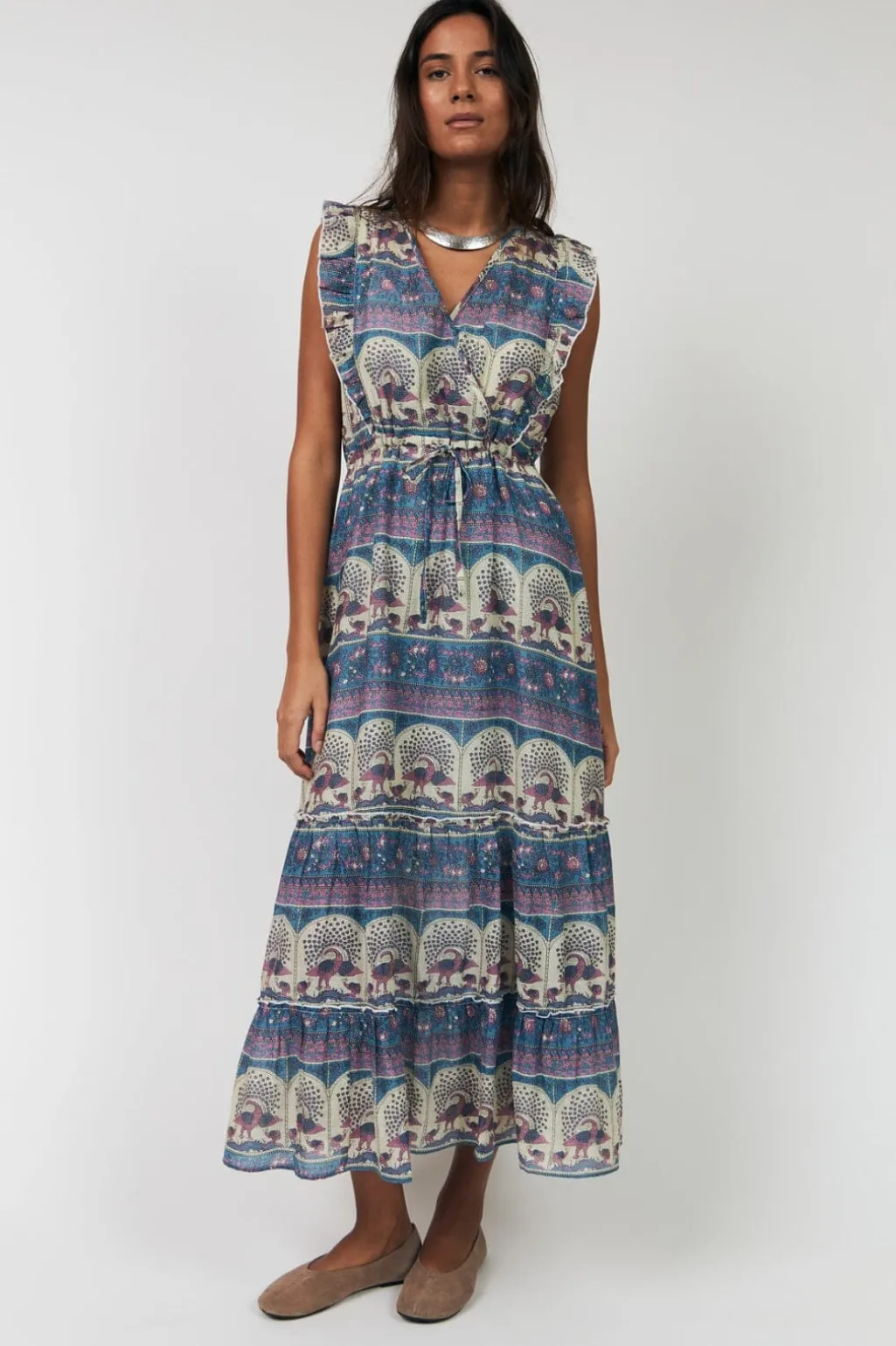 Llsamoll Midi Dress Sl26177-3046