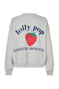 Lollys Laundry ydney trawberry weathirt 26124-1080 | Träningsoveraller & Comfy Wear