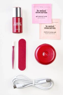 Le Mini Macaron Lmgel Manicure Kit Ruby Red | Nagellack