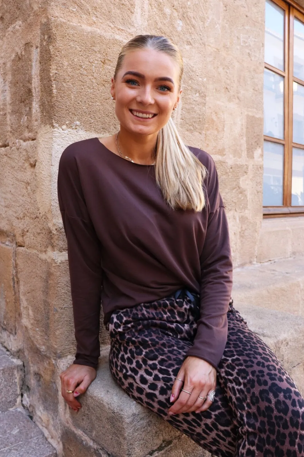 Liberte Ltalma-Ls-Top (Fleece) 9354 | Blusar & Skjortor