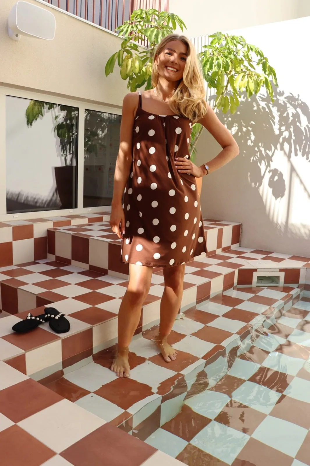 Liberte Ltalma-Short-Strap-Dress 9588 | Klänningar