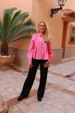 Ltfie Ls Frill Shirt 22308