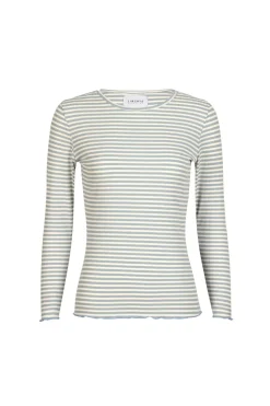 Ltnatalia Ls Round Neck Blouse 9914