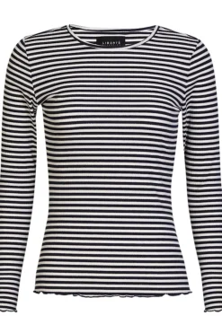 Ltnatalia Ls Round Neck Blouse 9914