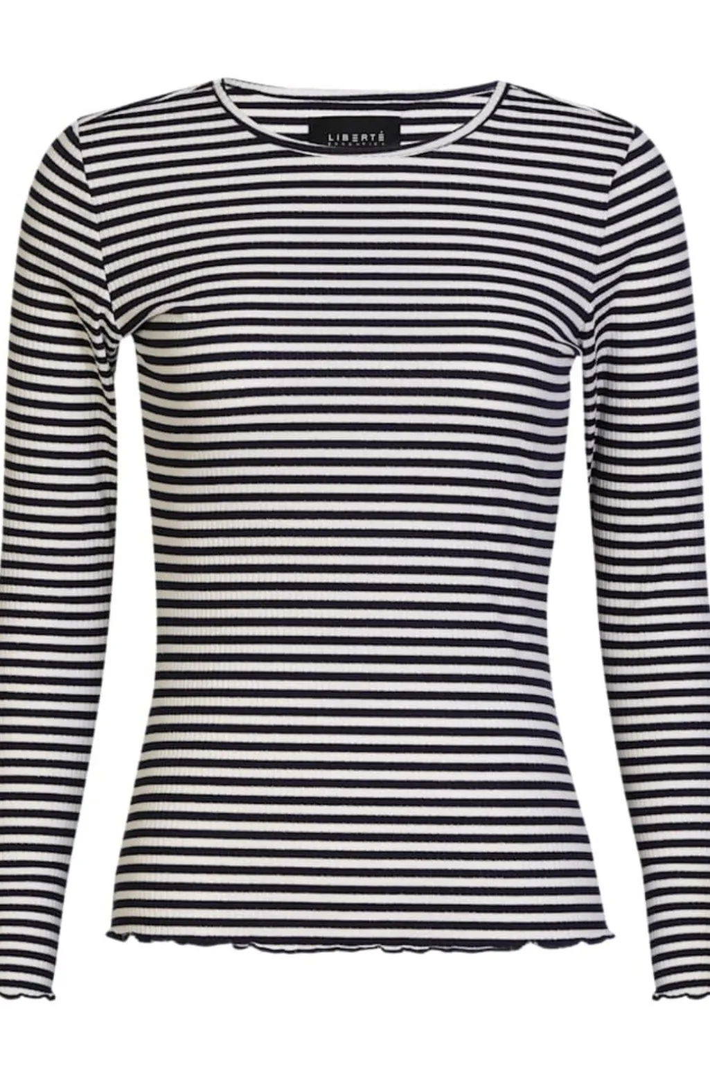 Ltnatalia Ls Round Neck Blouse 9914