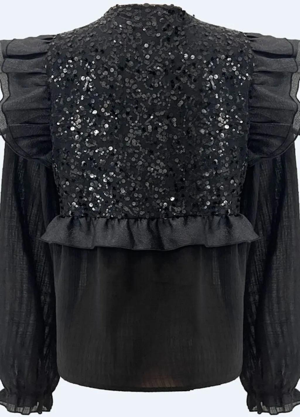Ltnor Ls Frill Blouse 22267