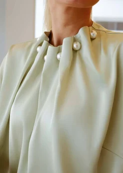 Ltpip Ss Pearl Blouse 22379