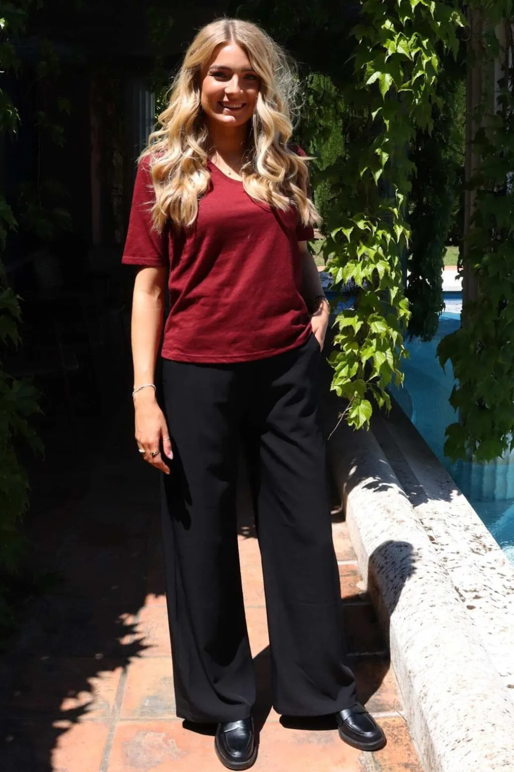 Ltulla-Ss-Vneck-Tshirt 21675