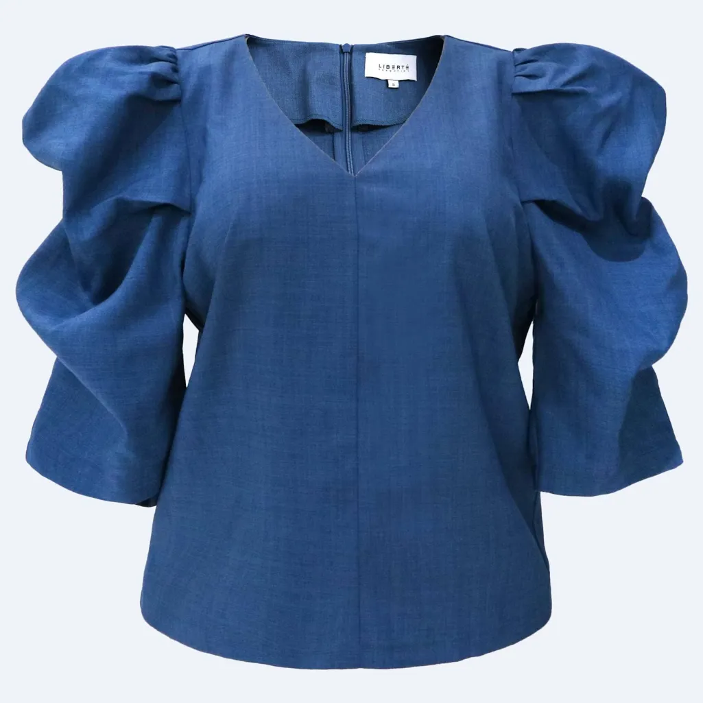 Ltwinnie Vneck Blouse 22358