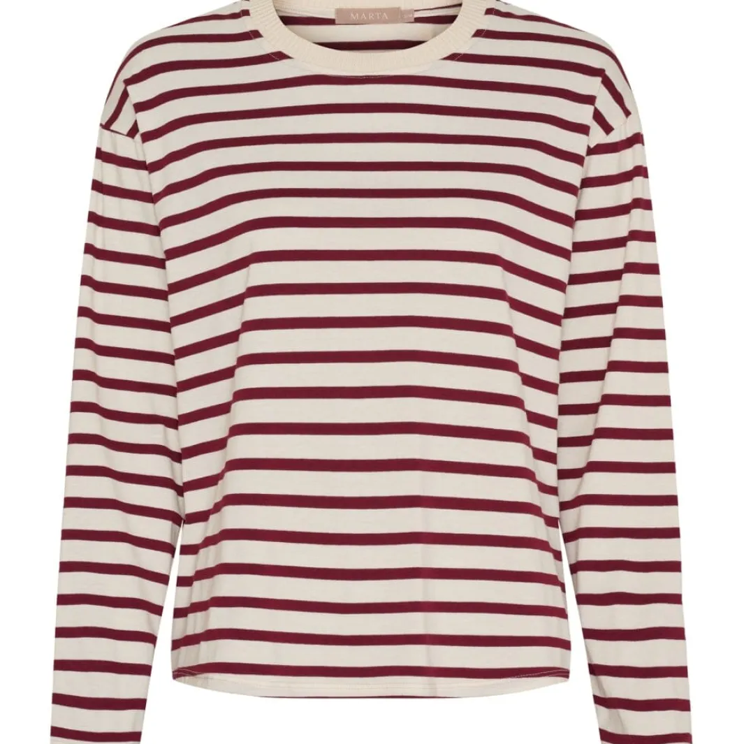 Marta Du Chateau Mdckara Ls Tee 58709 | Blusar & Skjortor