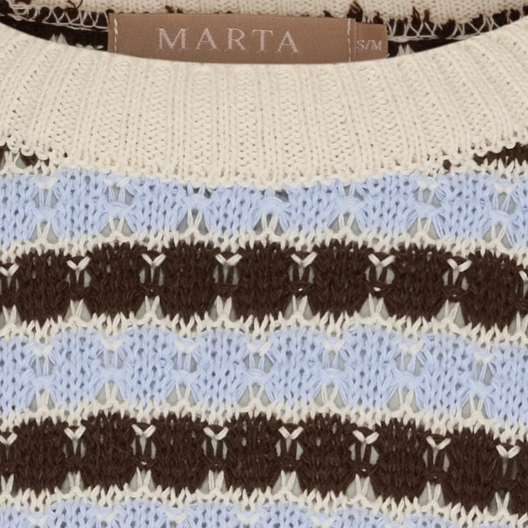 Marta Du Chateau Mdcnivelle Knit KNA110M | Sticka