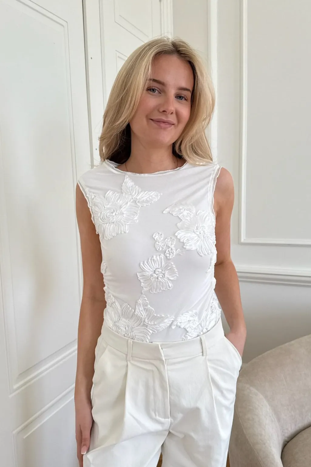Miraic Mesh Top A23745