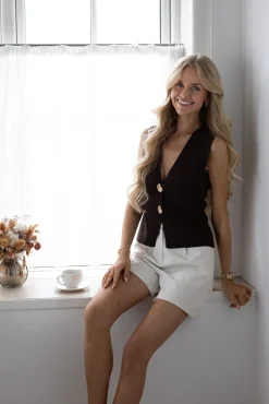 Molly & My X Julie Elgaard Mjluna Structure Shorts 168880 | Shorts