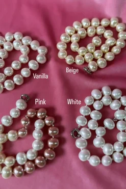 Mellow Moon Mmpearl Necklace N1612 | Halsband