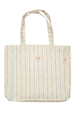 Mscanvas Totebag Summer Stripes Blue