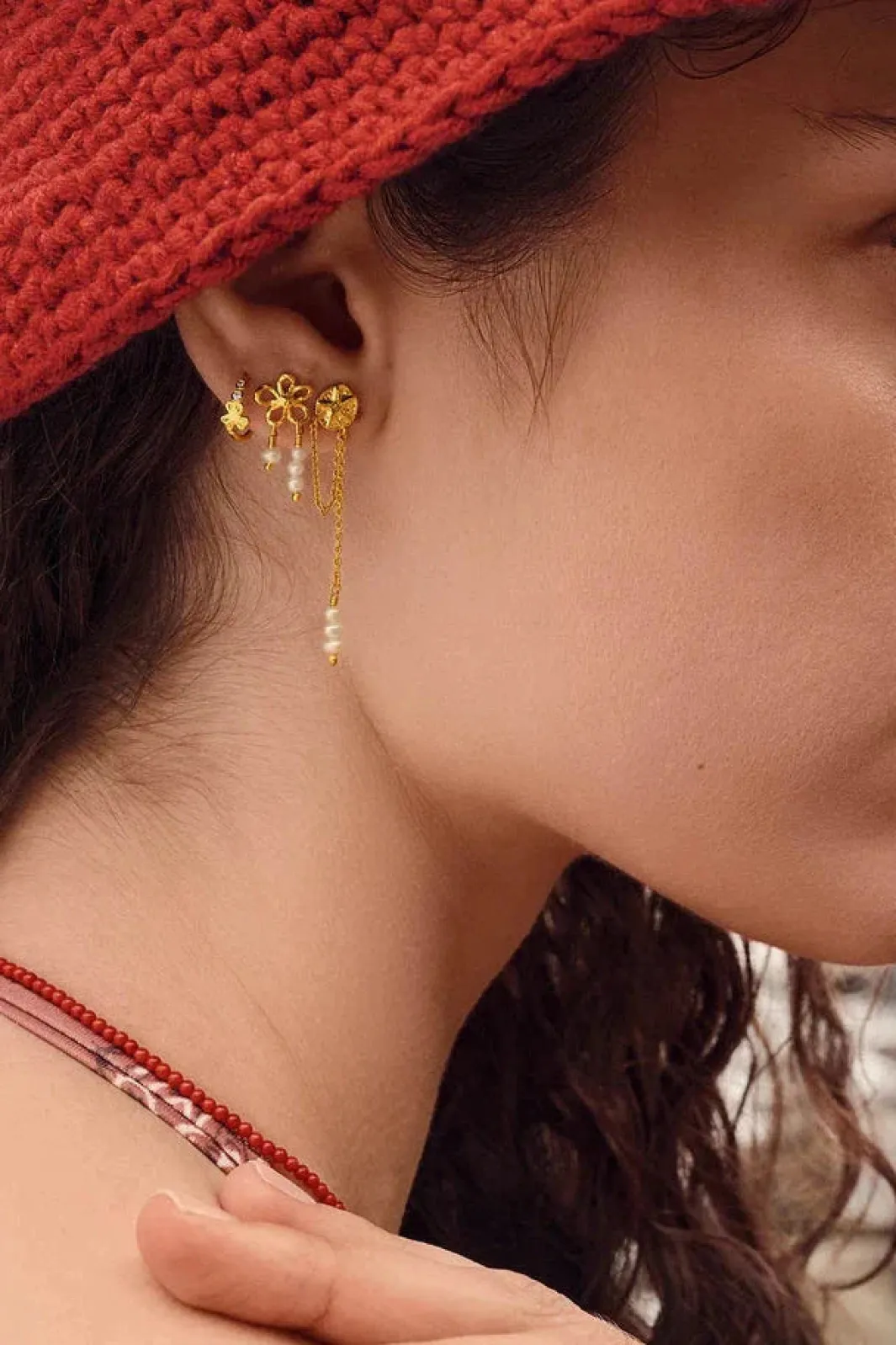 Maanesten Mselo Earrings | Örhängen