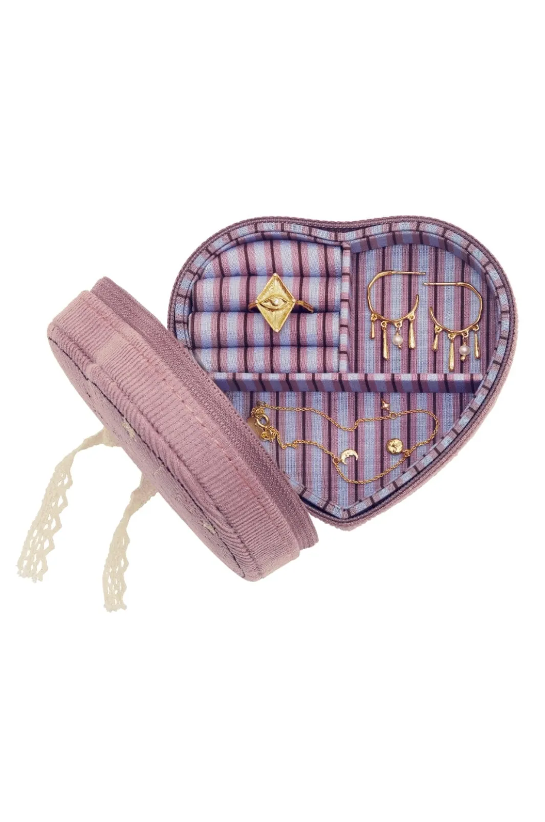 Maanesten Msheart Jewelry Box Purple Theatre Magic | Smyckeskrin