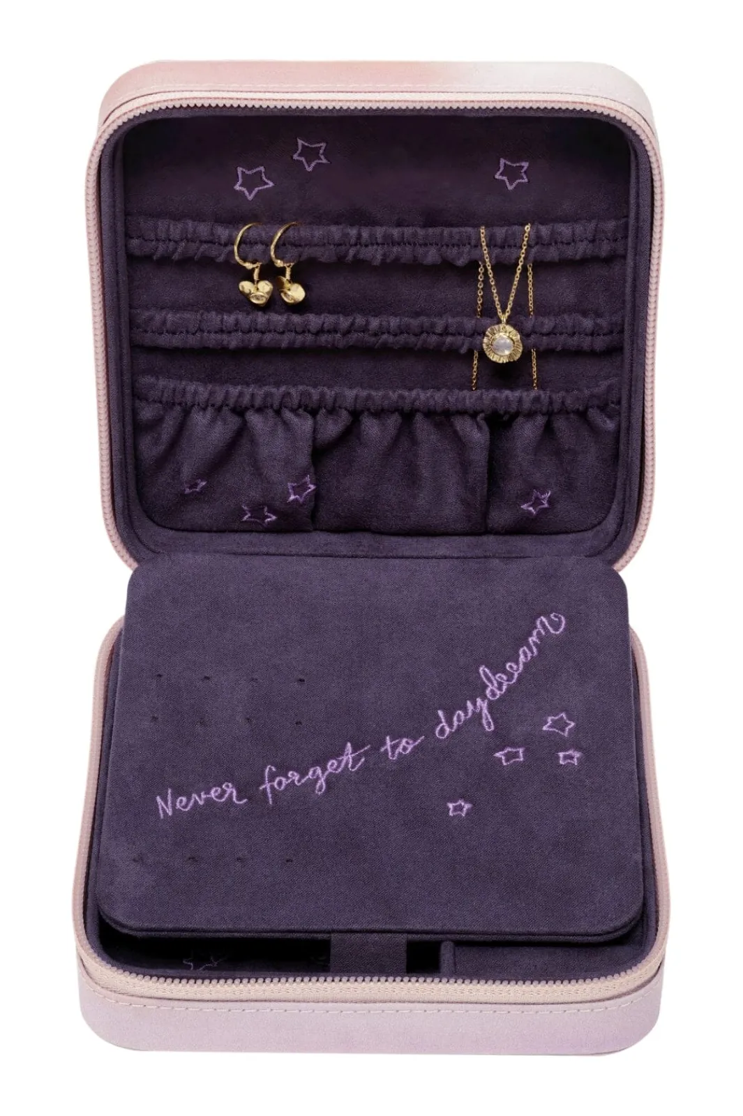 Maanesten Msjewelry Box Moon And Stars Rose 3919 | Smyckeskrin