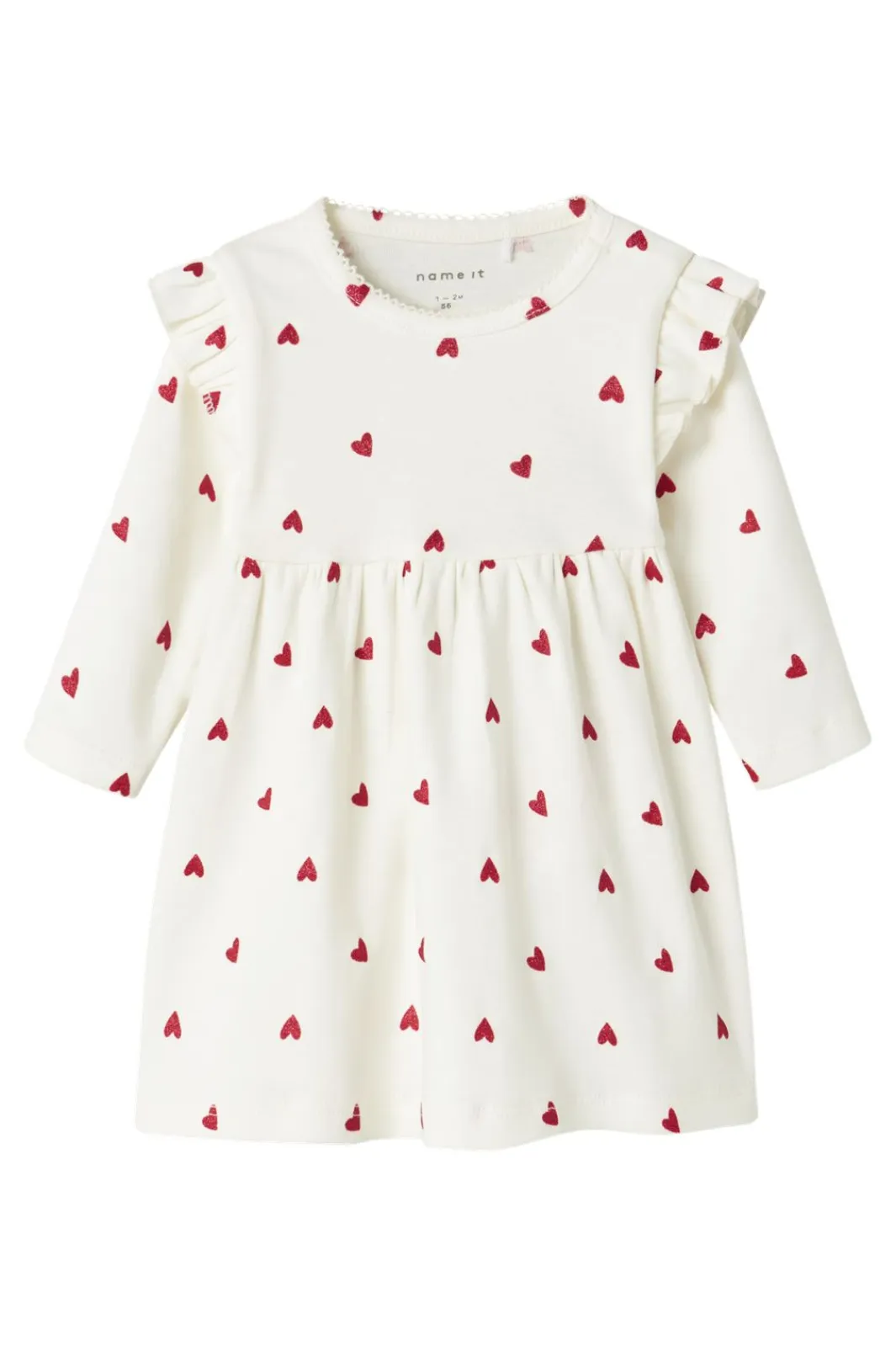 Name It Nbfdheart Ls Dress | Barn Klänningar