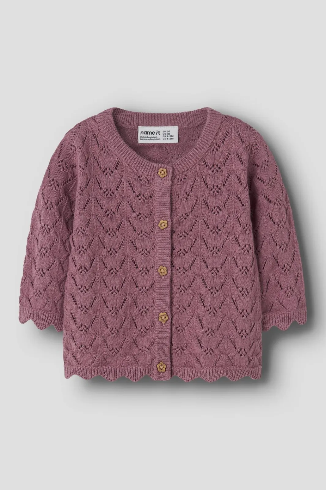 Name It Nbfharriet Ls Knit Card | Barn Amningsvänliga Kläder|Cardigans