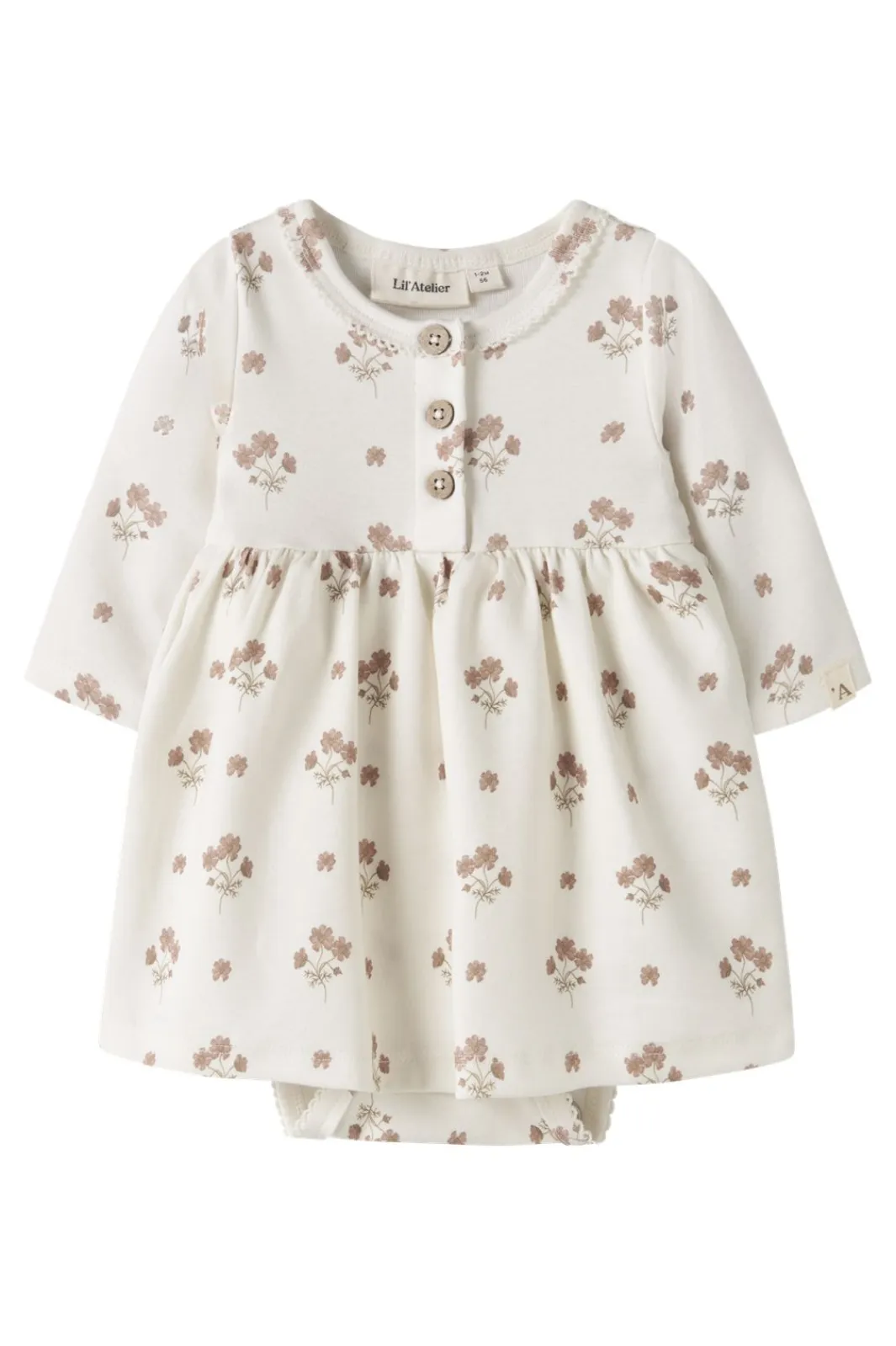 Lil' Atelier Nbflayo Sif Ls Body Dress Lil | Barn Klänningar