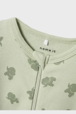 Nbmnightsuit Zip Ff Sea Elephant