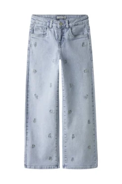 Name It Nkfrose Wide Emb Jeans 2010-Fr | Barn Byxor & Leggings