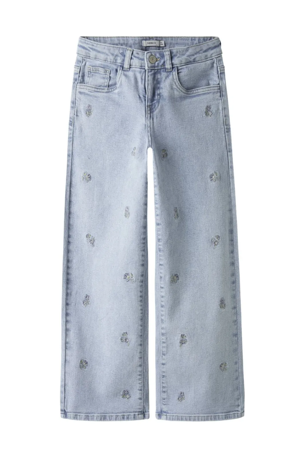 Name It Nkfrose Wide Emb Jeans 2010-Fr | Barn Byxor & Leggings