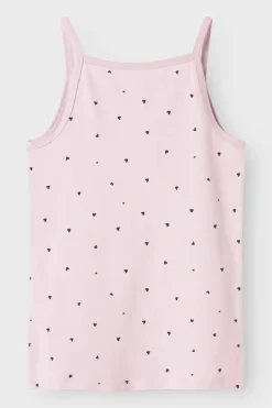 Name It Nkfstrap Top Winsome Hearts | Barn Nattkläder & Underkläder