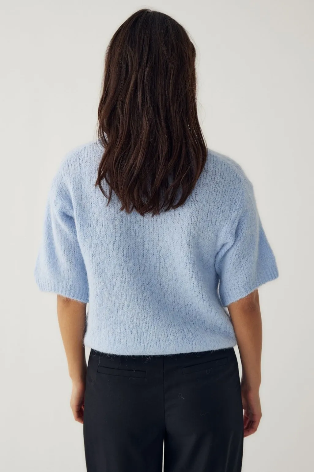 Nln-Kae Ss Knit Cardigan 15950003