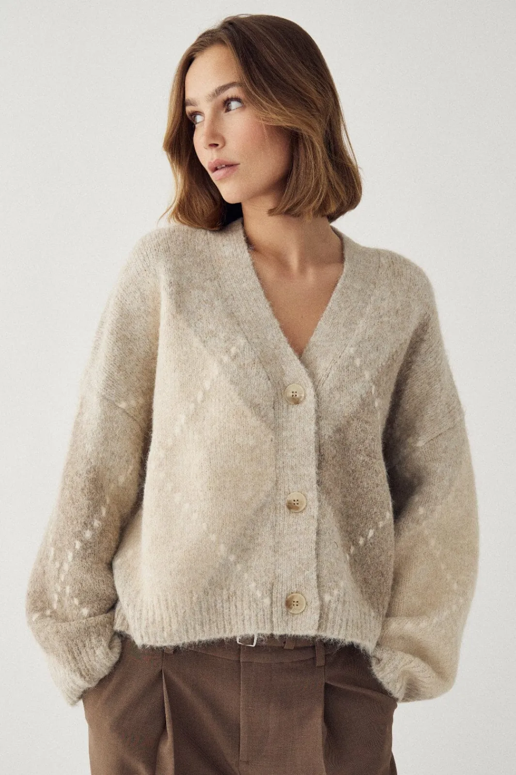 Noella Nln-Laiana Knit Cardigan 14670002 | Cardigans