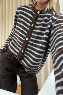 Nln-Mertice Knit Cardigan 16570002