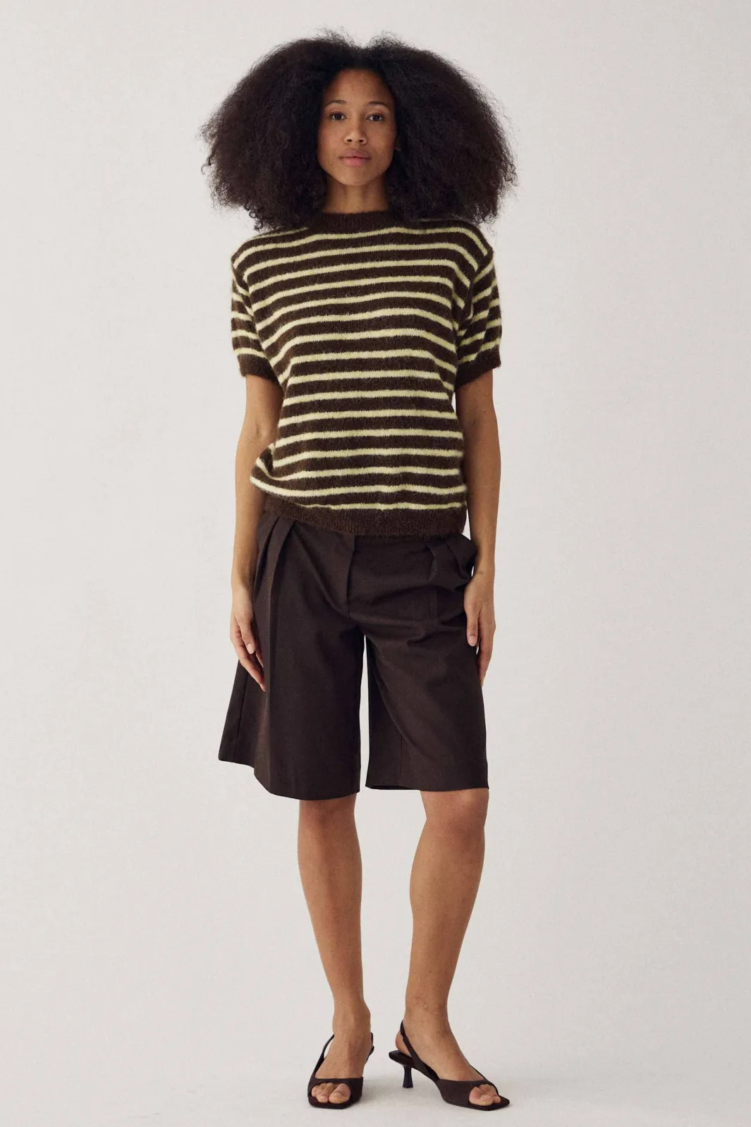 Noella Nln-Monikah Ss Knit 16570003 | Sticka