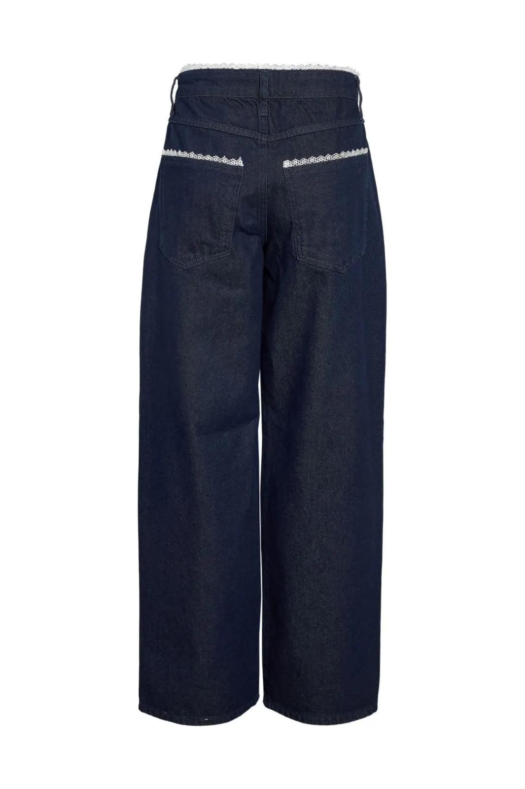 Noisy May Nmadriana Nw Loose Lace Jeans Db | Set|Jeans, Leggings & Byxor