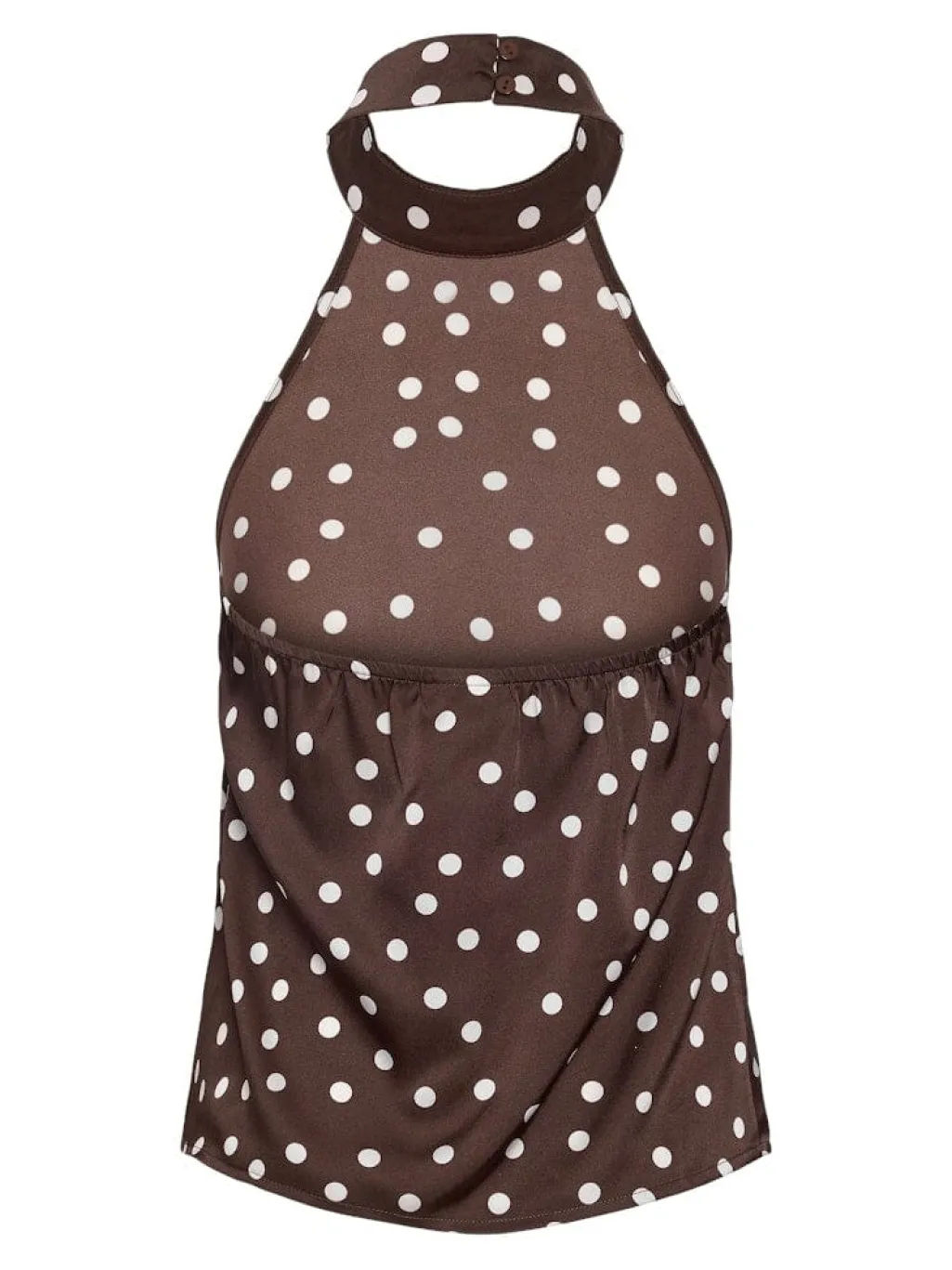 Nmbambi Halterneck Satin Top