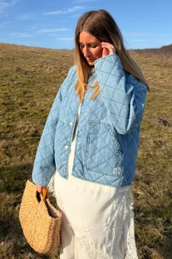Noisy May Nceo Quited Deni Jacket | Ytterkläder & Jackor