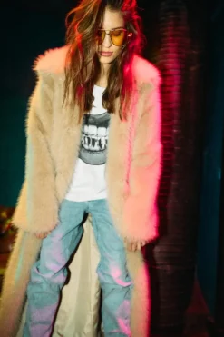 Noisy May Nevie Fur X-ong Coat | Ytterkläder & Jackor