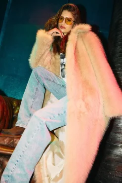 Noisy May Nevie Fur X-ong Coat | Ytterkläder & Jackor
