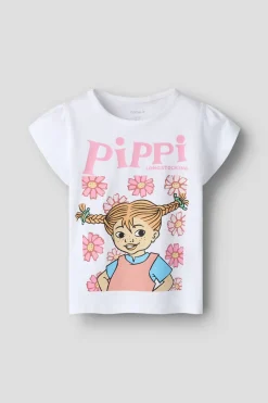 Name It Nmfamena Pippi Ss Top Sky | Barn T-Shirts & Toppar|T-Shirts & Toppar