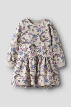 Name It Nmfdarma Peppa Ls Swe Dress | Barn Klänningar