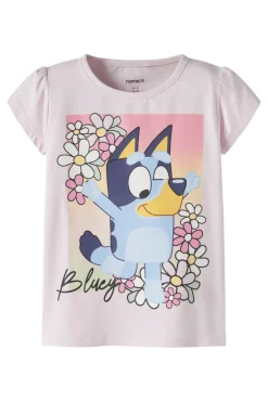 Name It Nmfmaka Bluey Ss Top Sky | Barn T-Shirts & Toppar|T-Shirts & Toppar