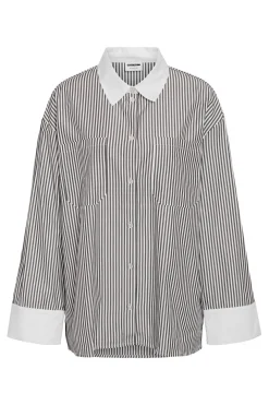 Nmfreja L/S Oversized Plain Shirt