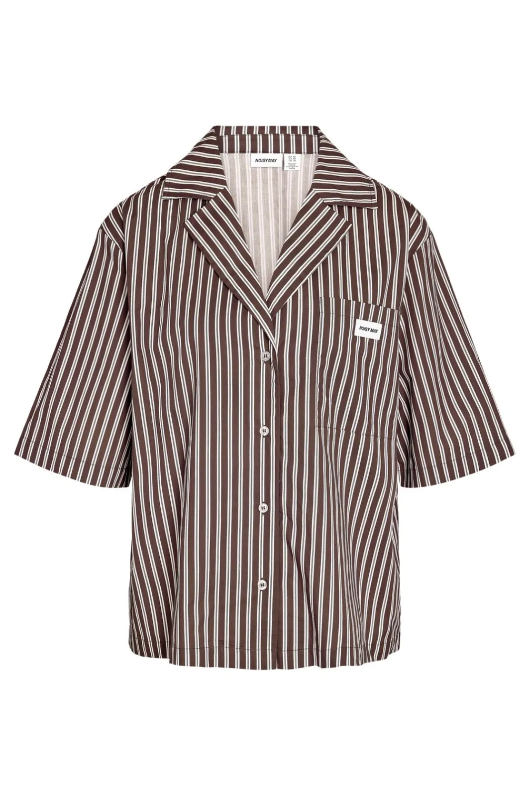 Noisy May Nfrida 2/4 tripe Button hirt | Blusar & Skjortor