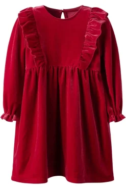 Name It Nmfrinne Ls Vel Dress | Barn Klänningar