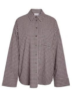 Nmhailey Zoe L/S Check Shirt Tnt/17